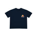 CAMISETA PEACHES AZUL MARINO