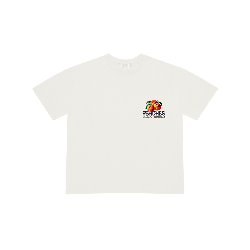 CAMISETA PEACHES BLANCA
