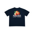 CAMISETA PEACHES AZUL MARINO