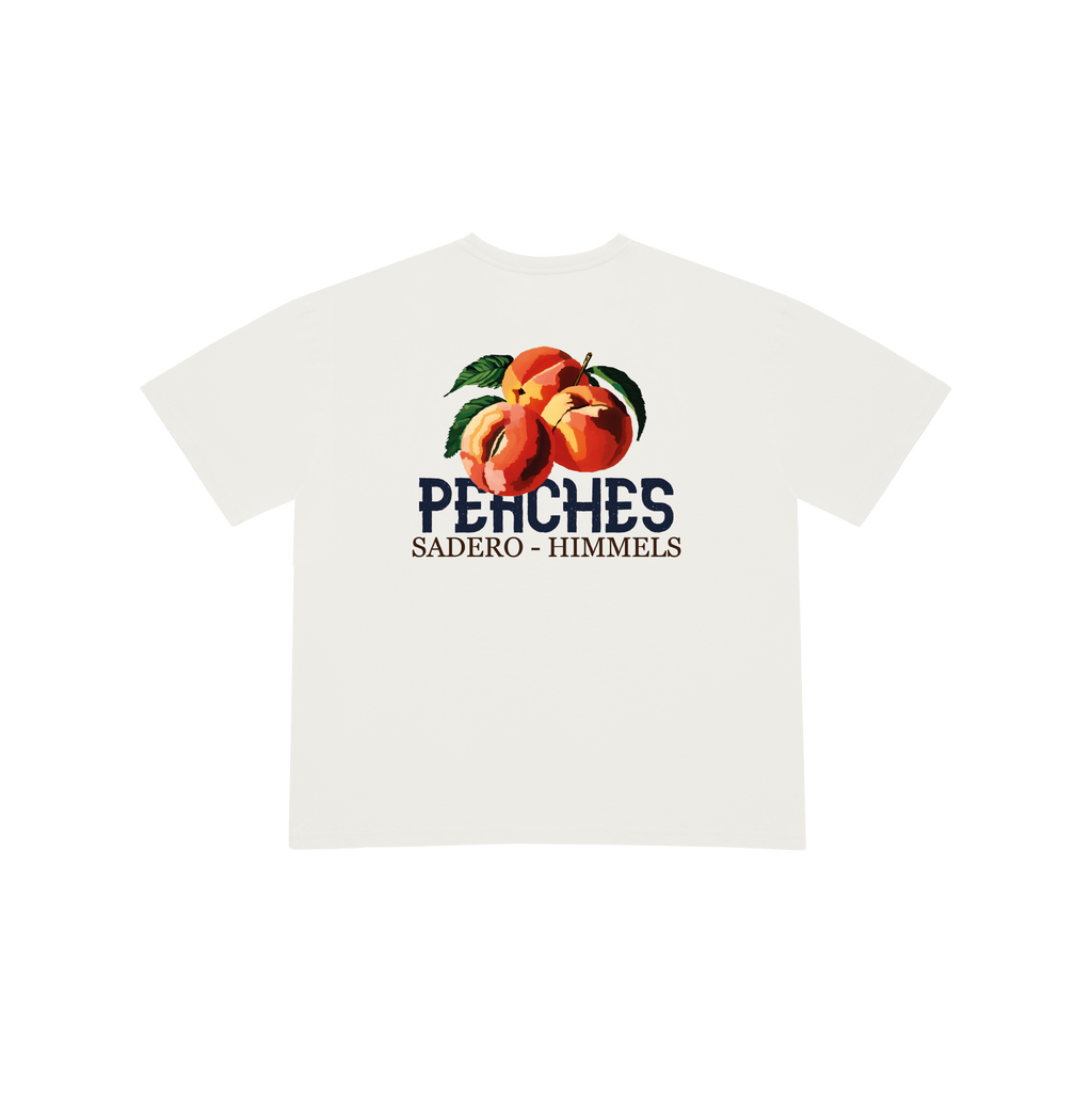 CAMISETA PEACHES BLANCA