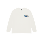 CAMISETA POOL VIEW MANGA LARGA WHITE