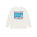 CAMISETA POOL VIEW MANGA LARGA WHITE