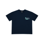 CAMISETA POOL VIEW NAVY BLUE