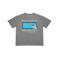 CAMISETA POOL VIEW CHARCOAL