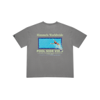 CAMISETA POOL VIEW CHARCOAL