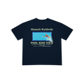 CAMISETA POOL VIEW NAVY BLUE