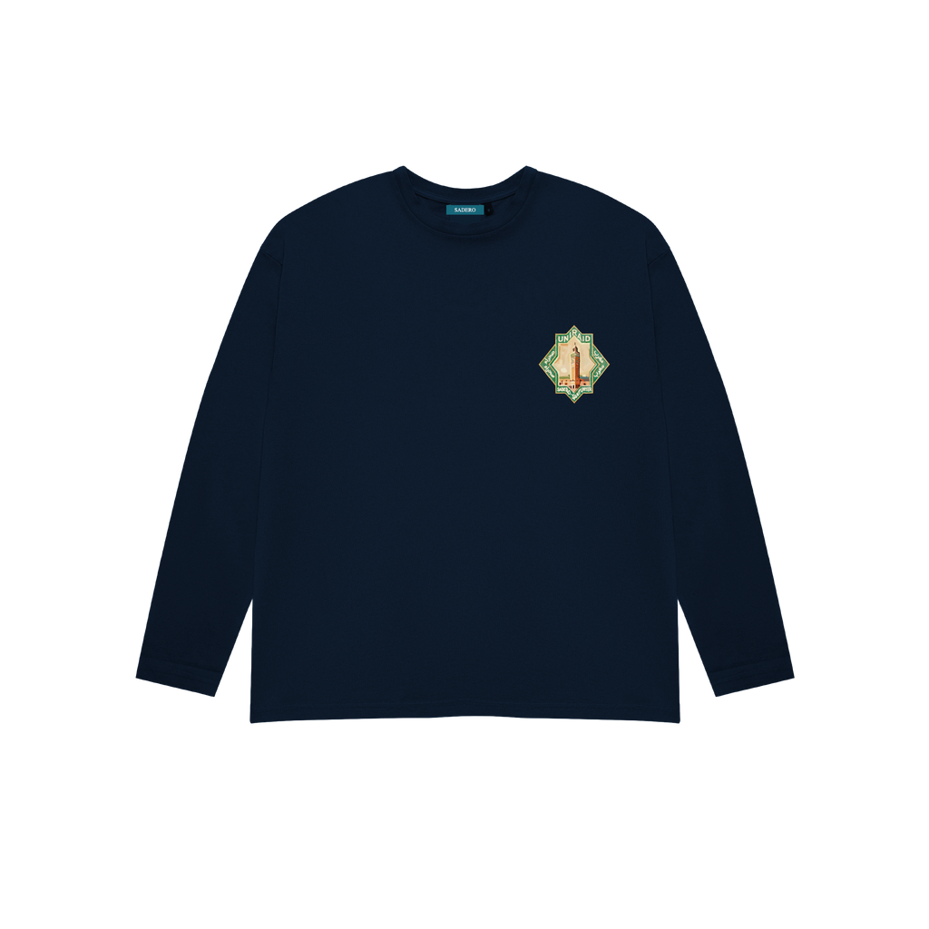 Camiseta Santunyer manga larga azul