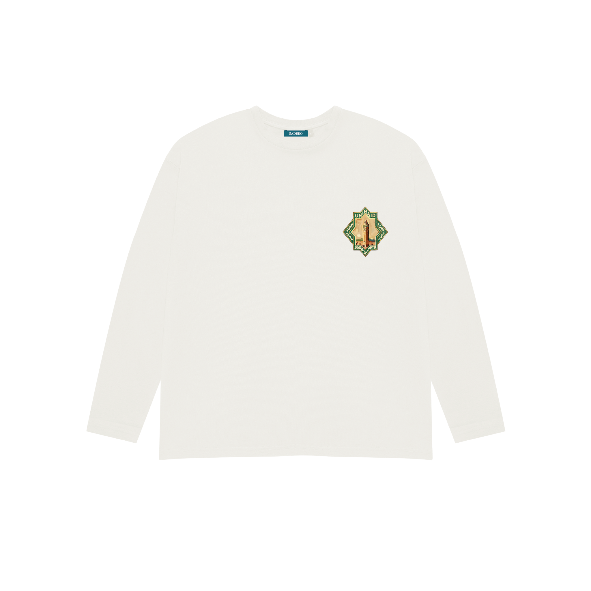 Camiseta Santunyer manga larga blanca