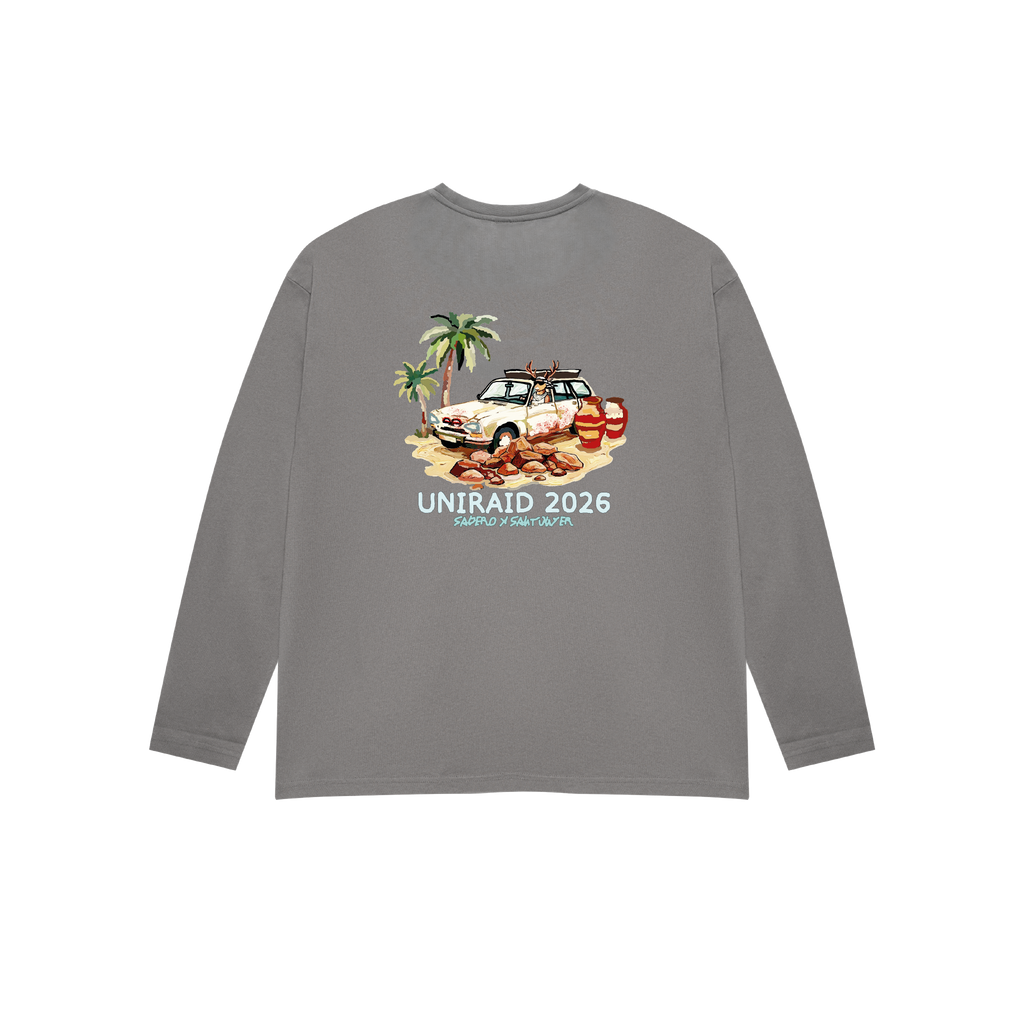Camiseta Santunyer manga larga gris