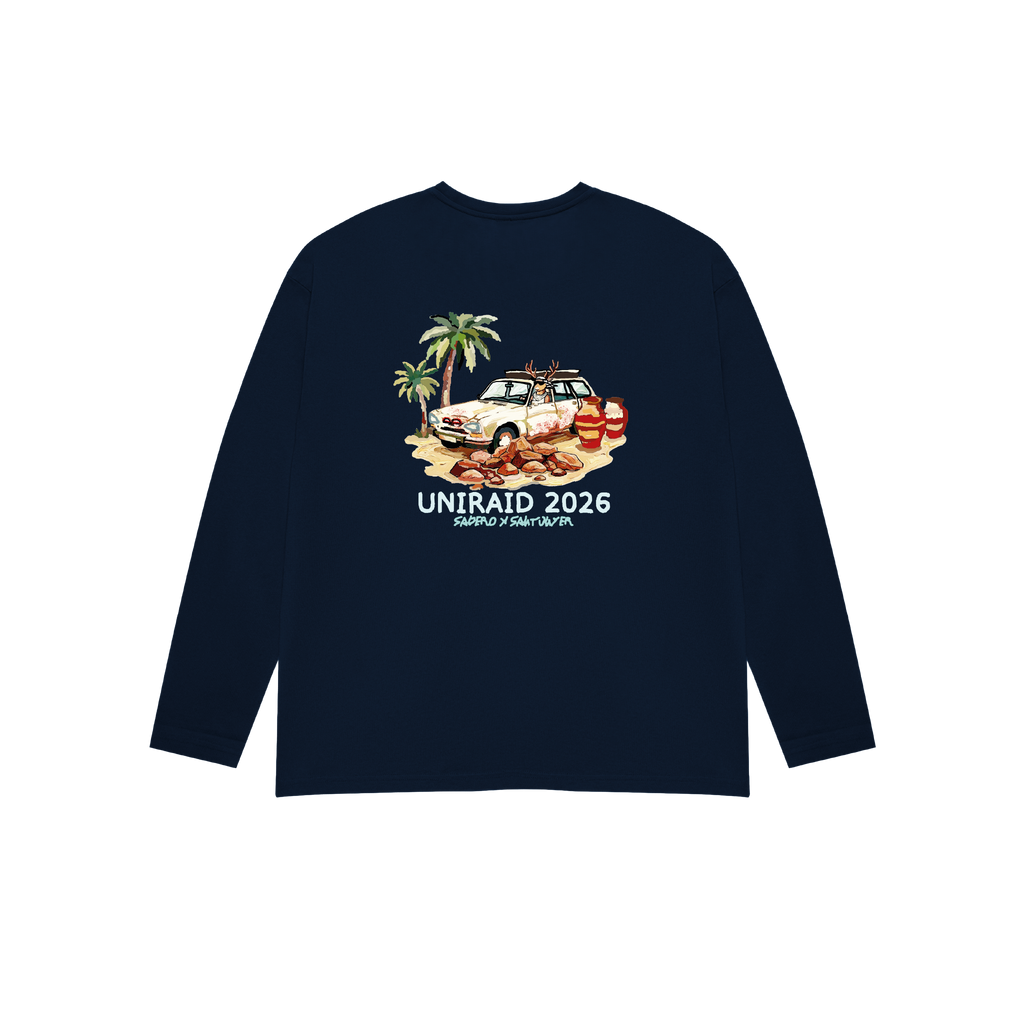 Camiseta Santunyer manga larga azul