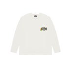 CAMISETA SLEEPWALKING MANGA LARGA BLANCA