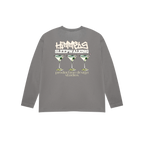 CAMISETA SLEEPWALKING MANGA LARGA CHARCOAL