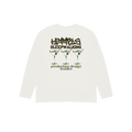 CAMISETA SLEEPWALKING MANGA LARGA BLANCA