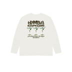 CAMISETA SLEEPWALKING MANGA LARGA BLANCA