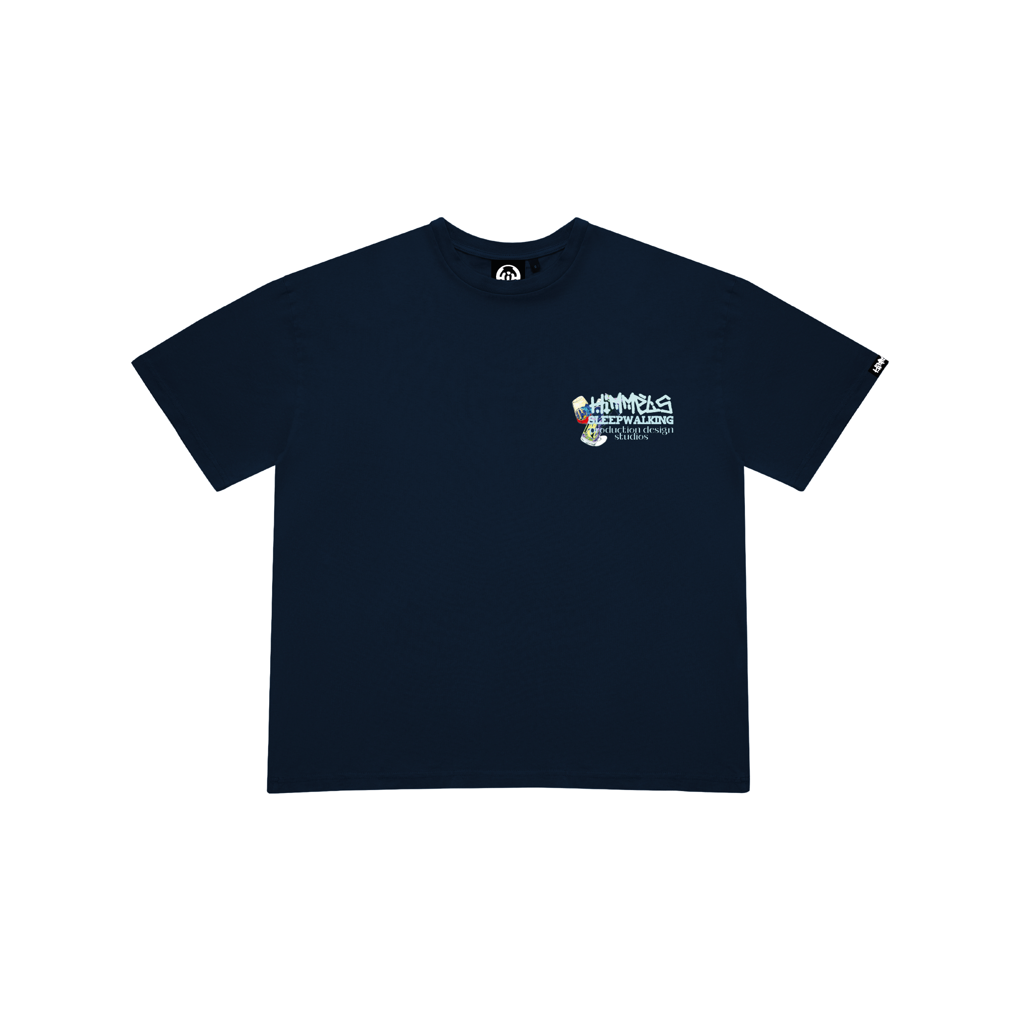 CAMISETA SLEEPWALKING AZUL MARINO
