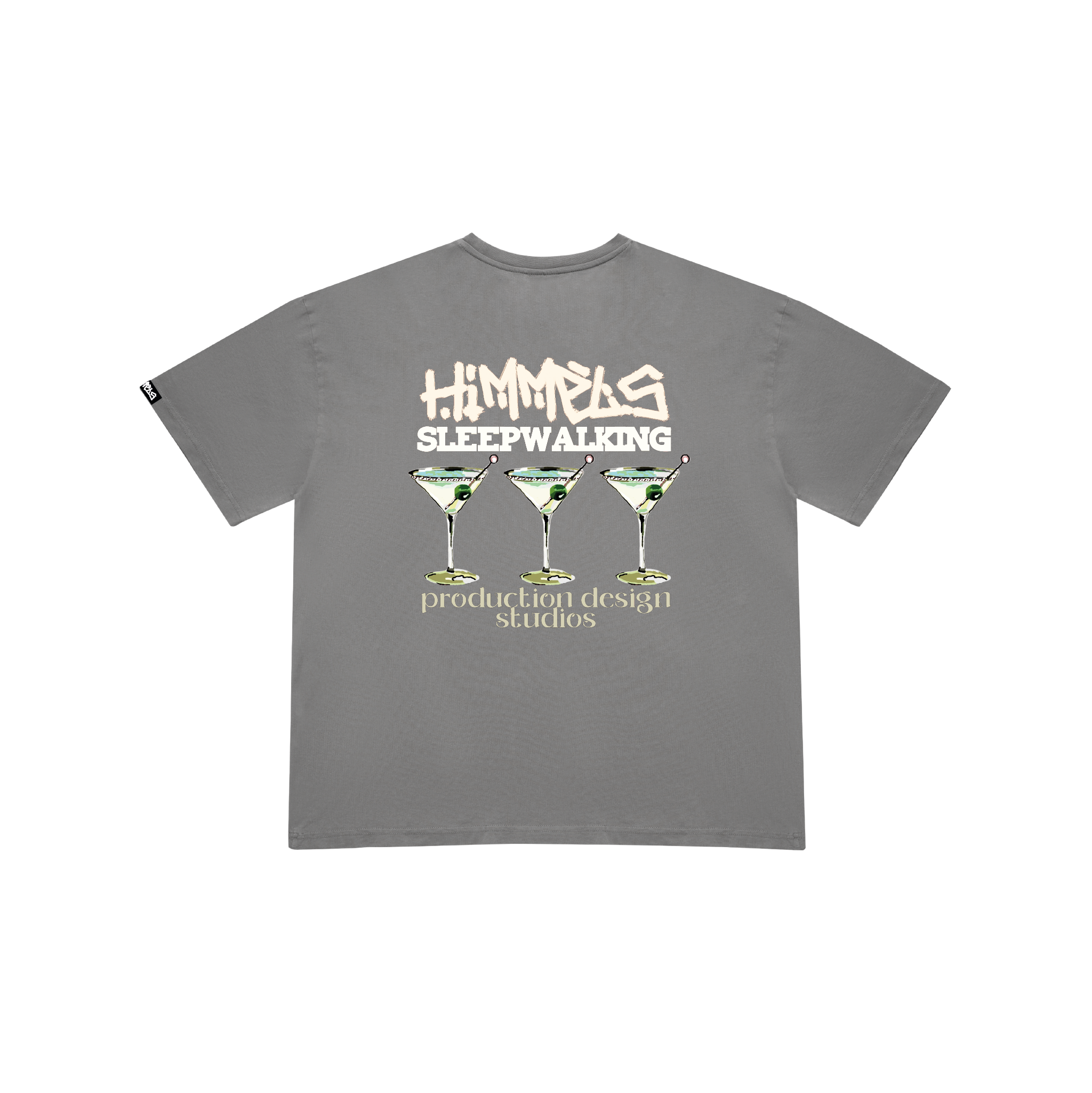 CAMISETA SLEEPWALKING CHARCOAL