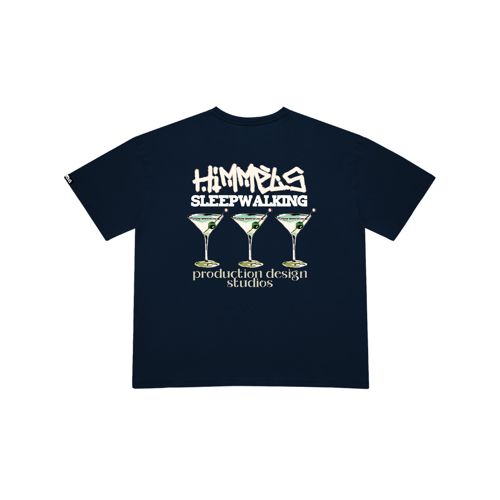 CAMISETA SLEEPWALKING AZUL MARINO