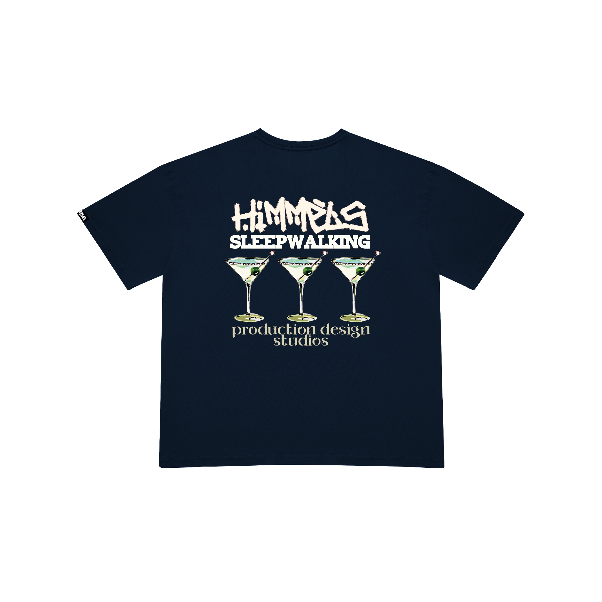 CAMISETA SLEEPWALKING AZUL MARINO