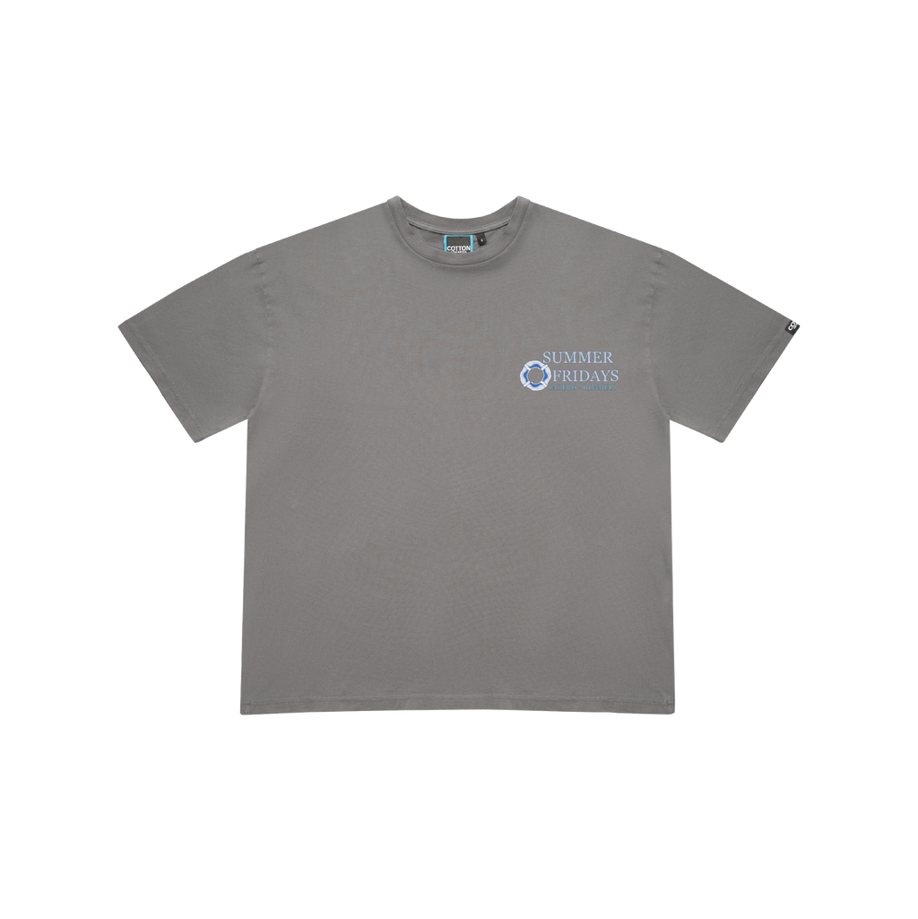 CAMISETA SUMMER FRIDAYS CHARCOAL