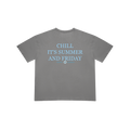 CAMISETA SUMMER FRIDAYS CHARCOAL