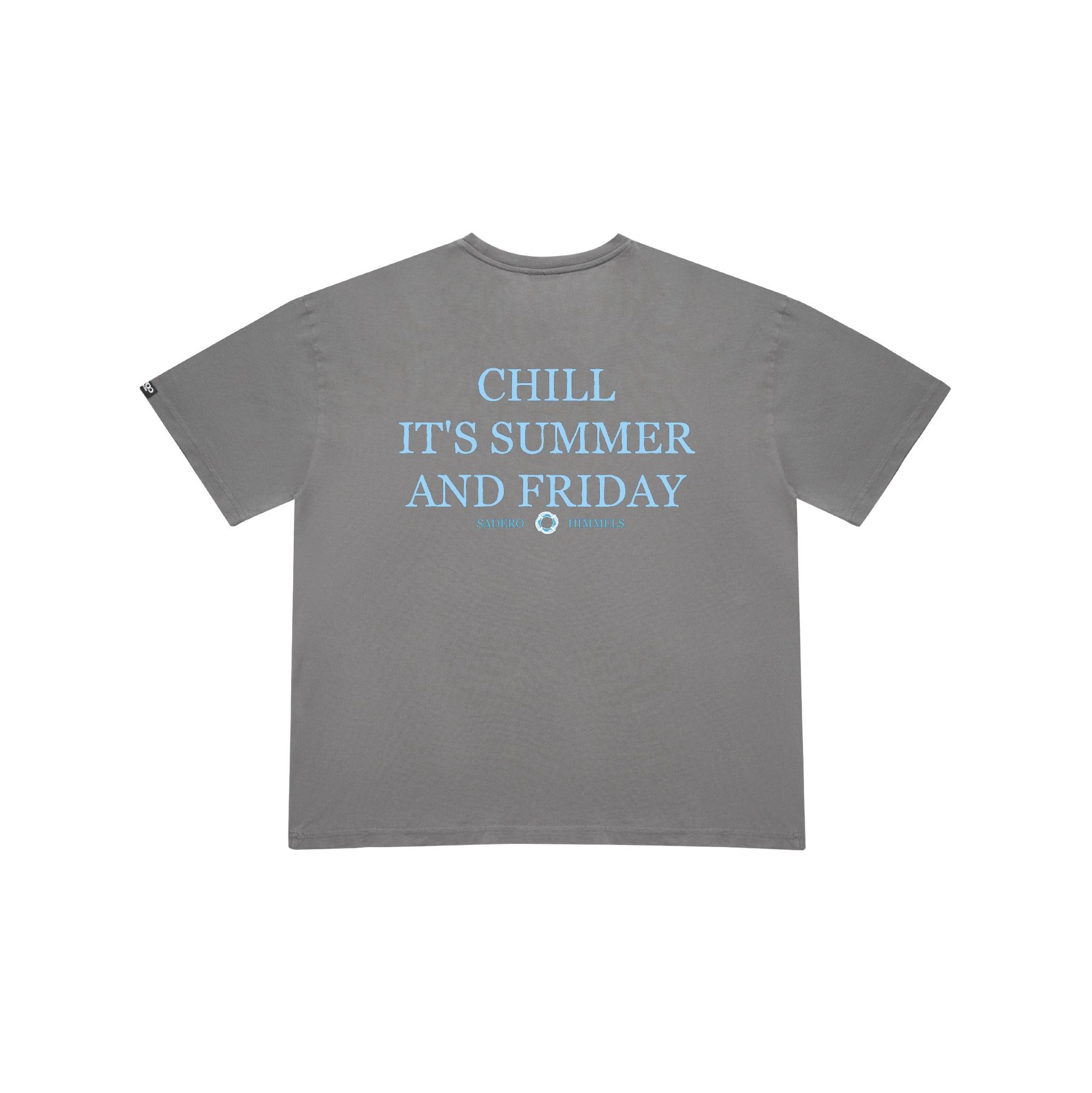 CAMISETA SUMMER FRIDAYS CHARCOAL