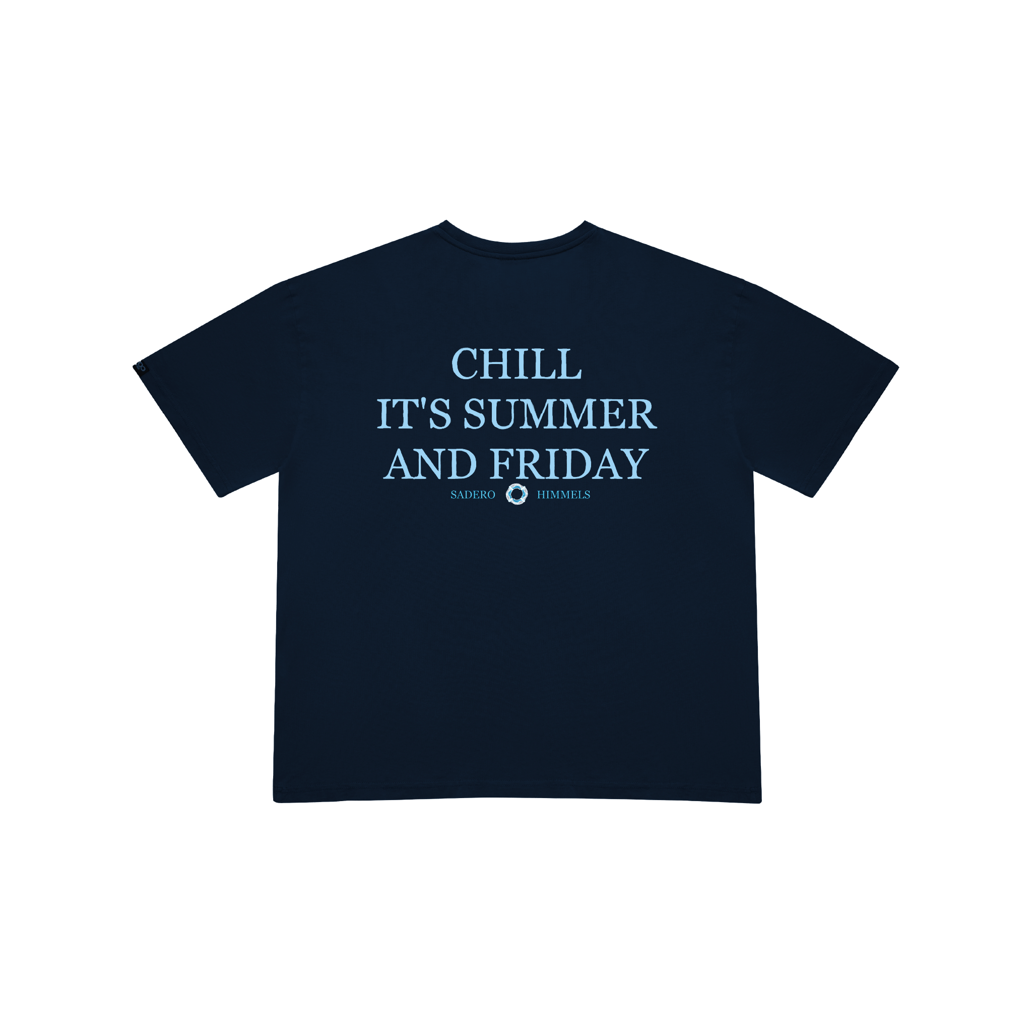 CAMISETA SUMMER FRIDAYS AZUL MARINO