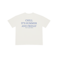 CAMISETA SUMMER FRIDAYS BLANCA