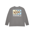 CAMISETA SURF LOBBY MANGA LARGA CHARCOAL