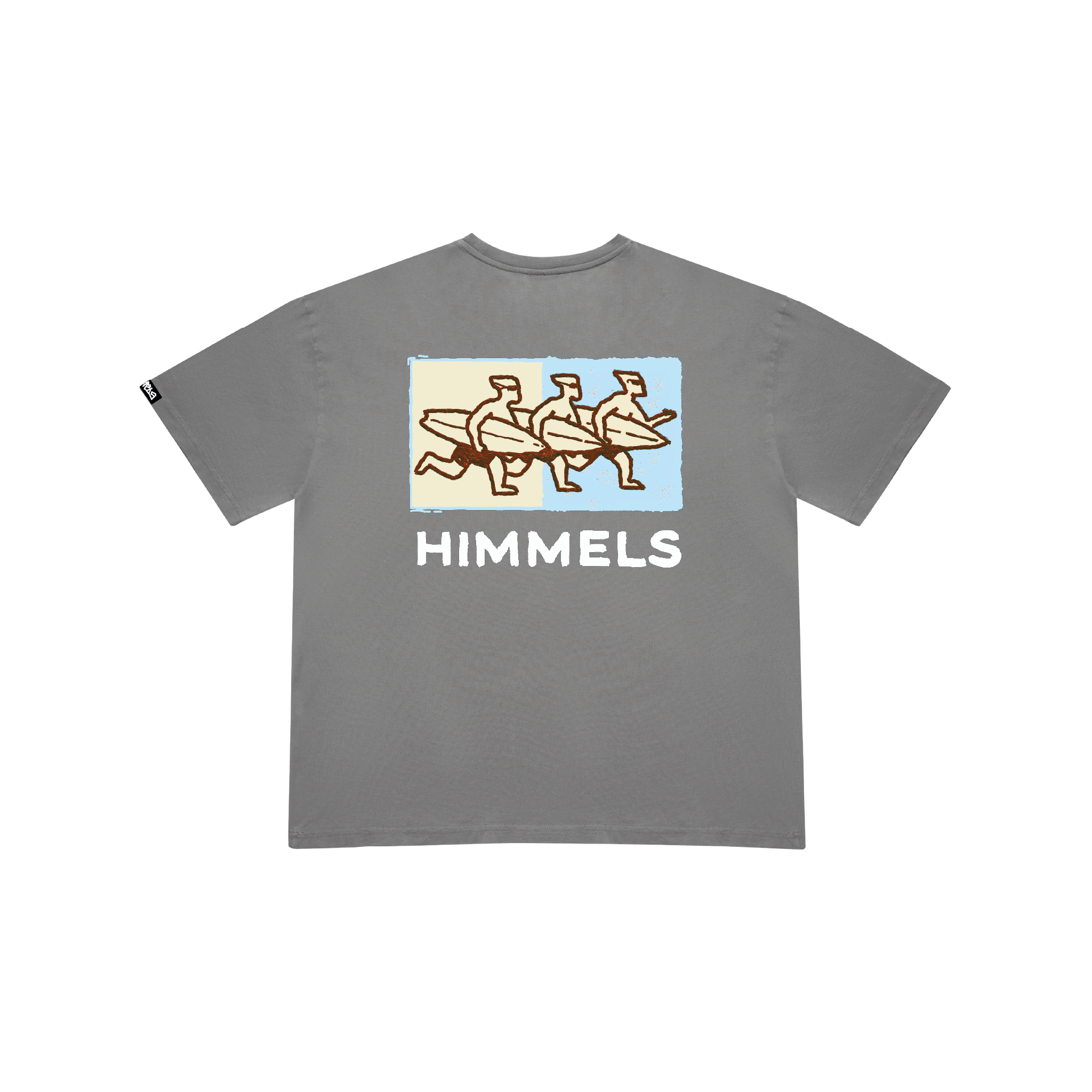 CAMISETA SURF LOBBY CHARCOAL