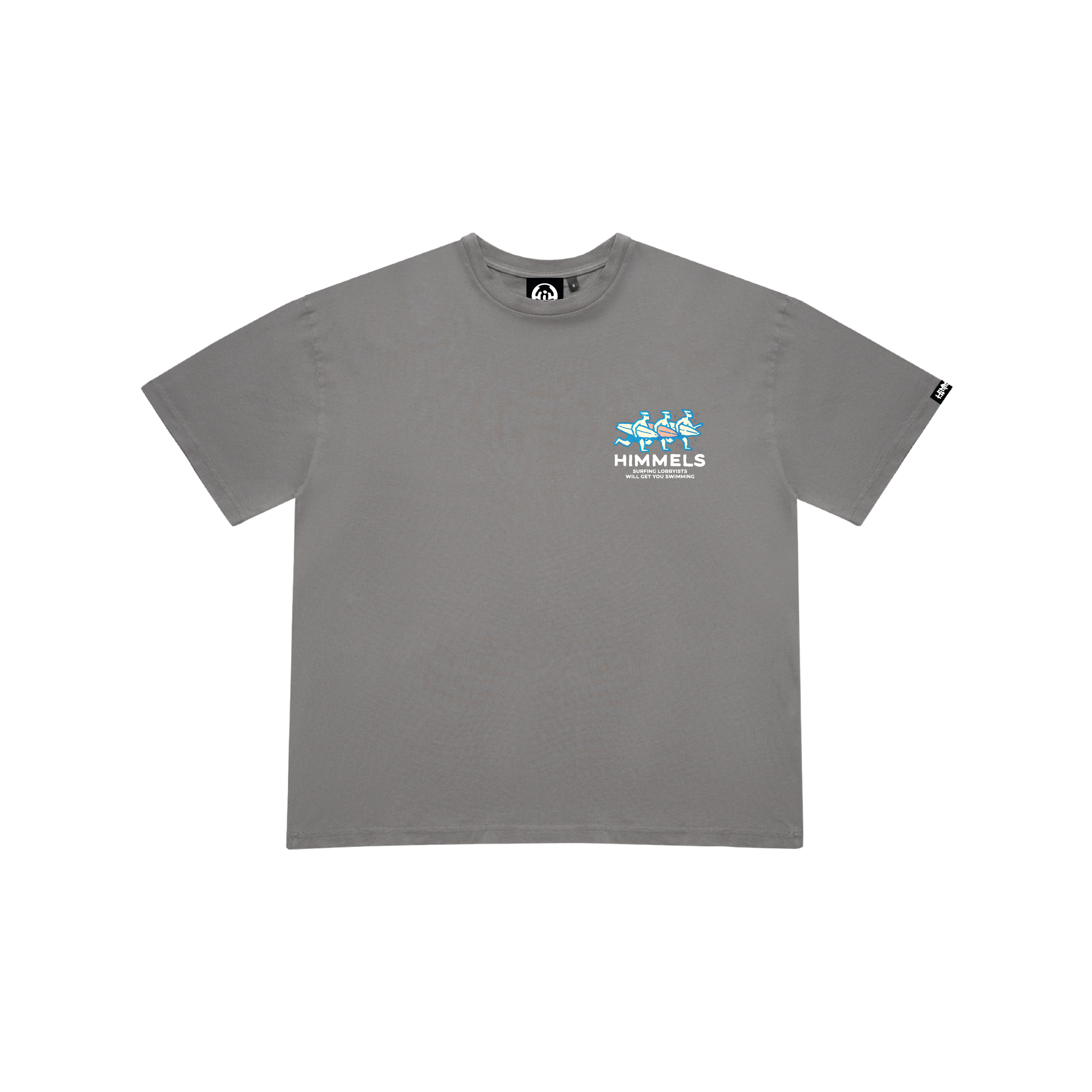 CAMISETA SURF LOBBY CHARCOAL