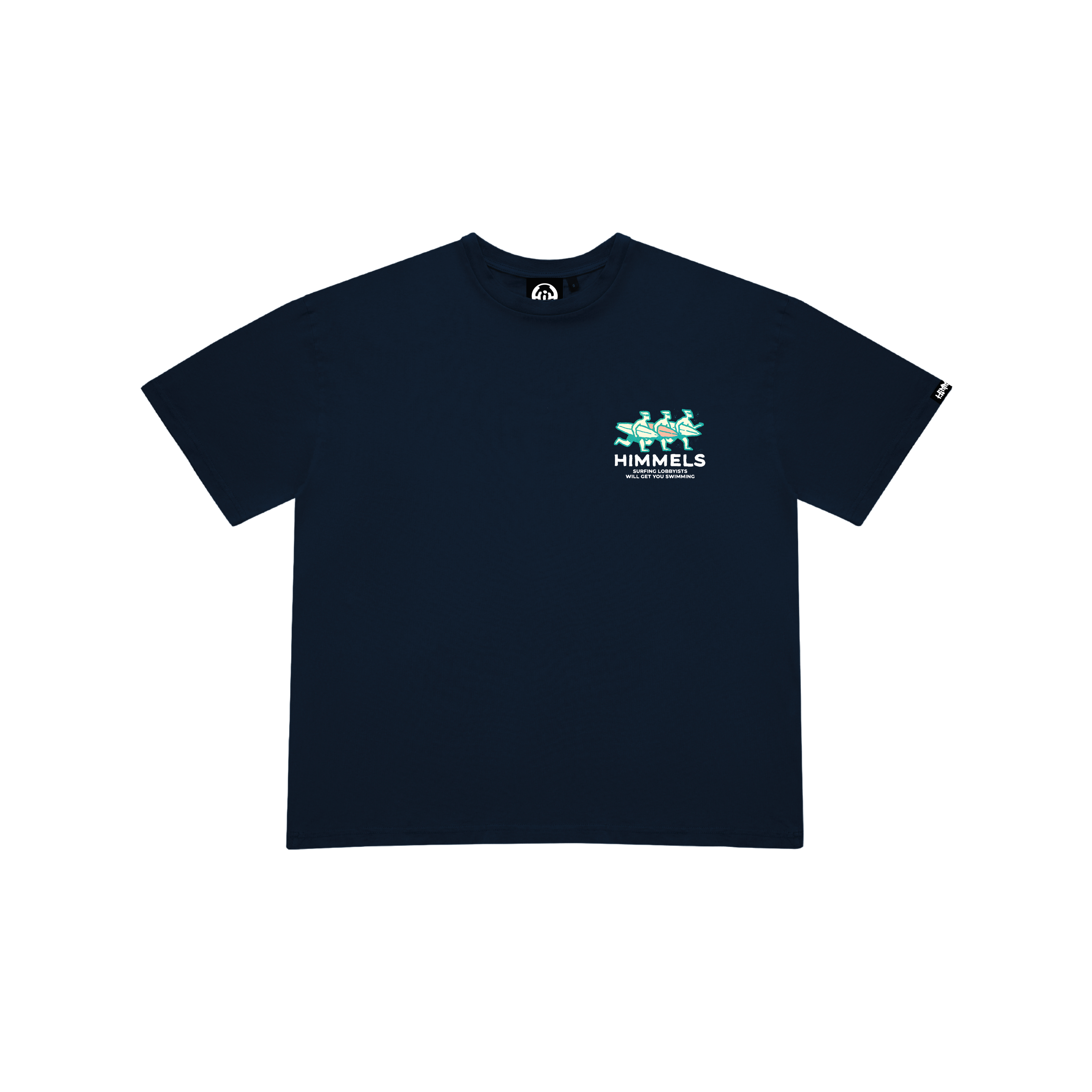 CAMISETA SURF LOBBY AZUL MARINO