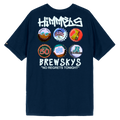 Camiseta Himmels brewskys azul