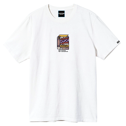 Camiseta Himmels ninetees cereal blanca