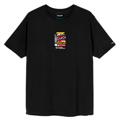 Camiseta Himmels ninetees cereal gris