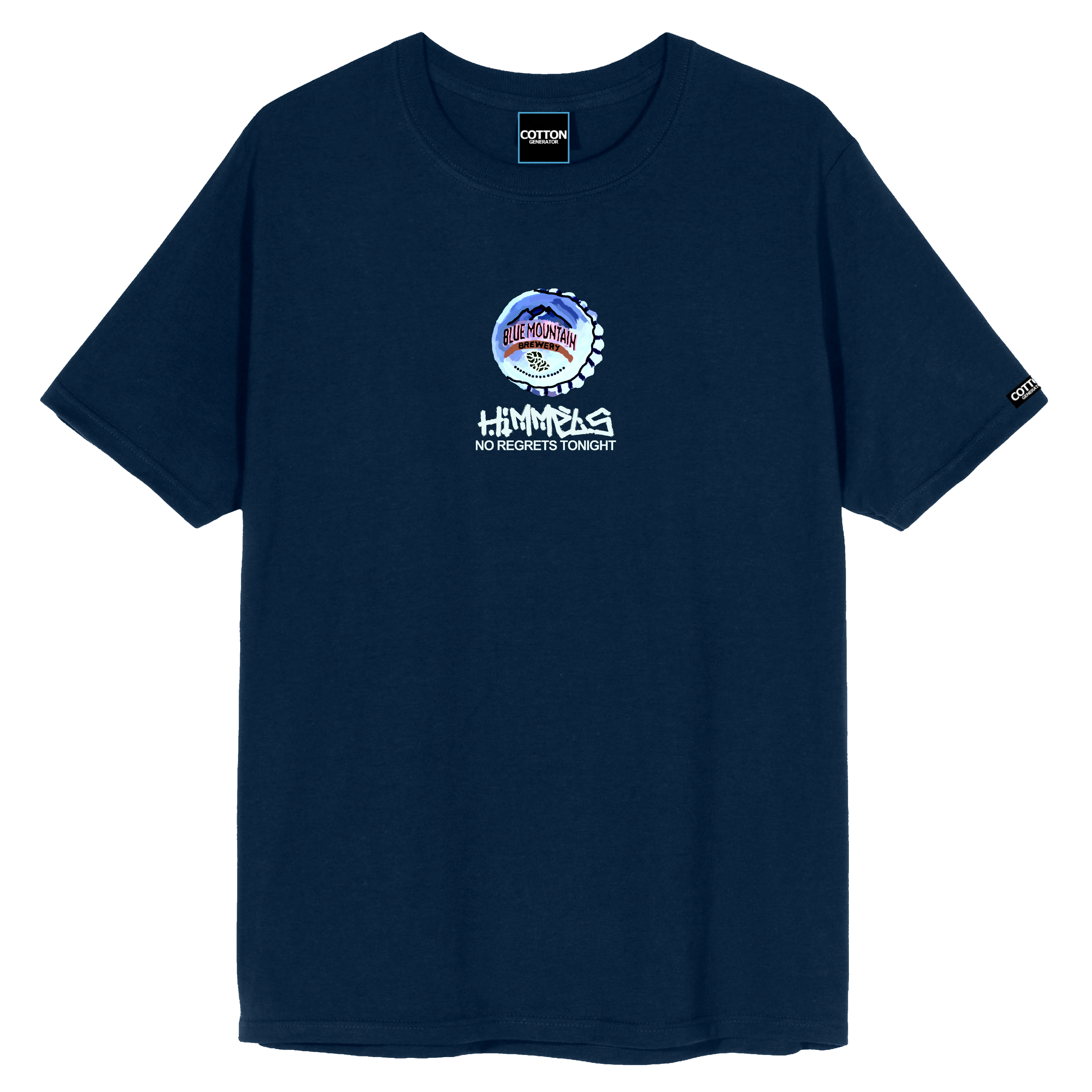 Camiseta Himmels brewskys azul