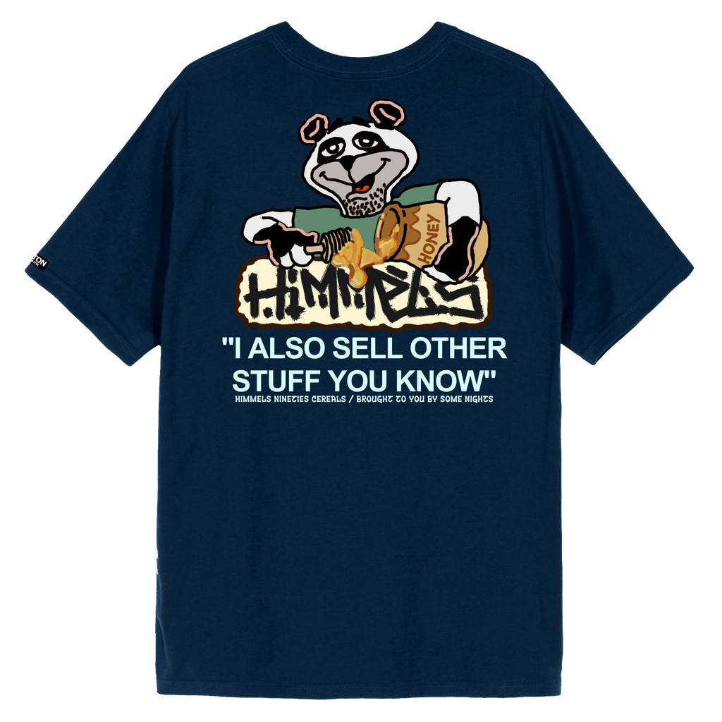 Camiseta Himmels ninetees cereal azul