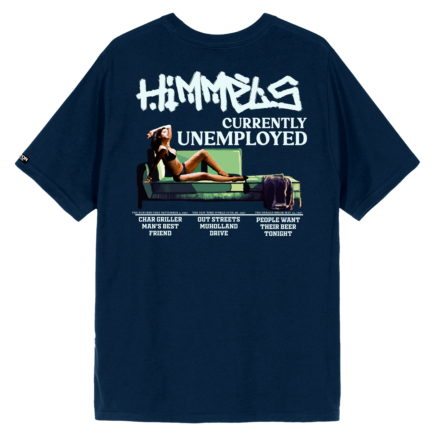 Camiseta Himmels sexy unemployed azul