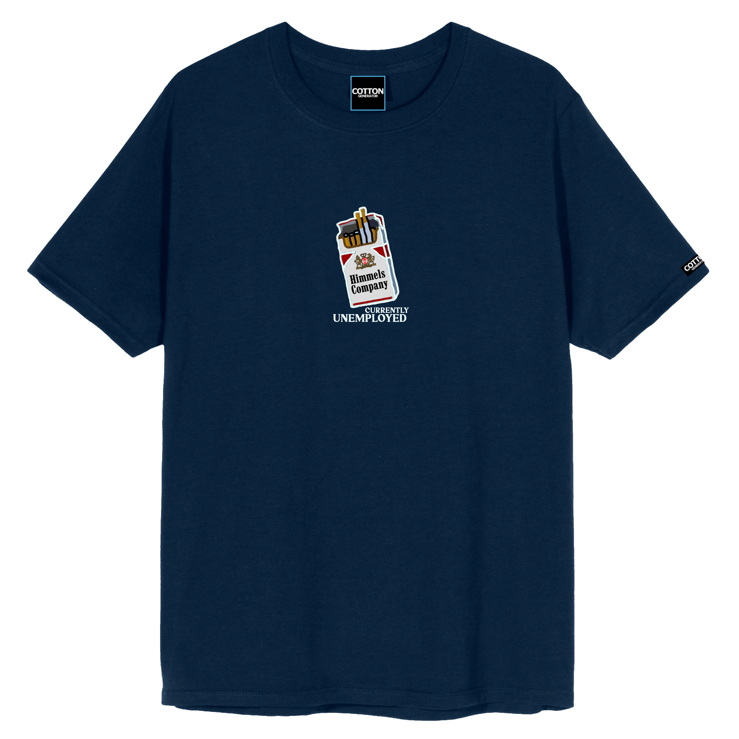 Camiseta Himmels sexy unemployed azul