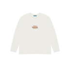 Camiseta courtside hits manga larga blanca