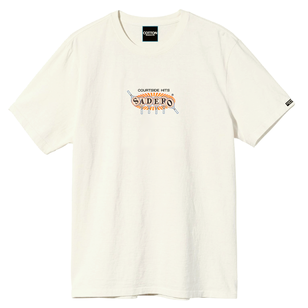 Camiseta courtside hits blanca