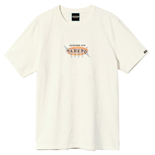 Camiseta courtside hits blanca