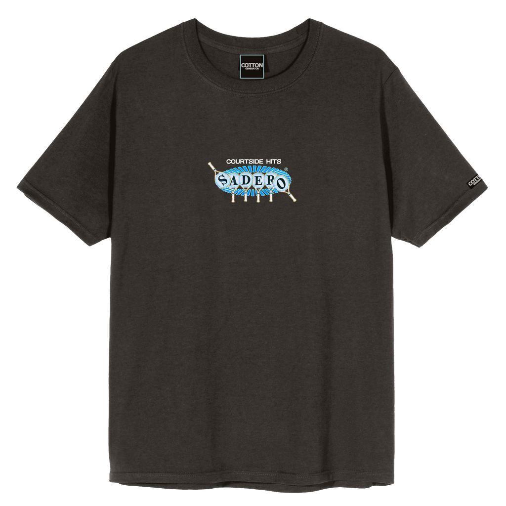 Camiseta courtside hits gris