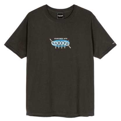 Camiseta courtside hits gris