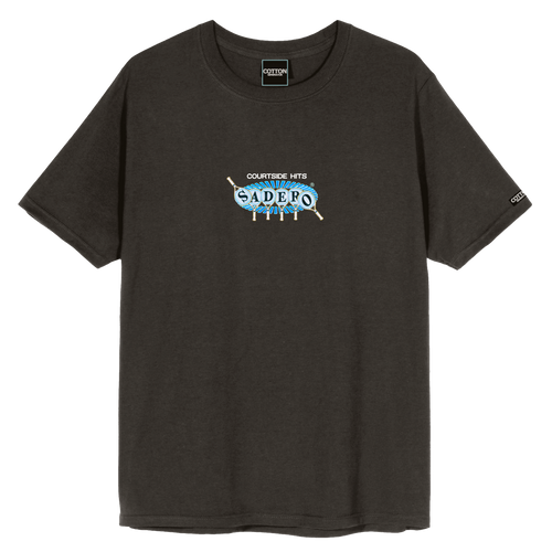 Camiseta courtside hits gris