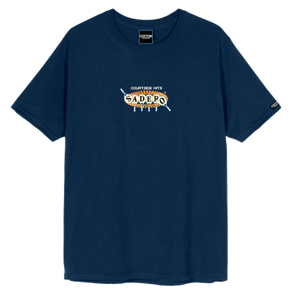 Camiseta courtside hits azul