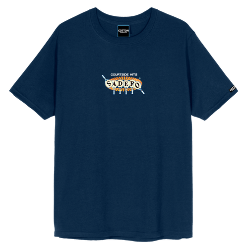 Camiseta courtside hits azul