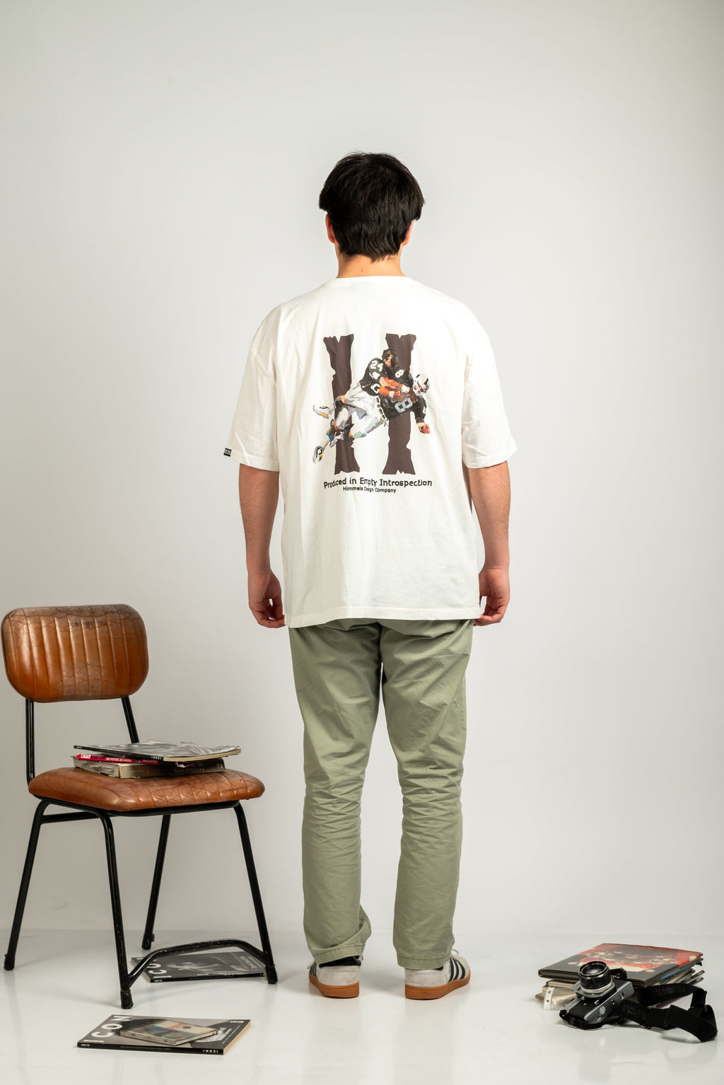 CAMISETA BROKEN BONES BLANCA