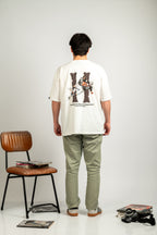 CAMISETA BROKEN BONES BLANCA