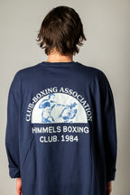 CAMISETA BOXING MANGA LARGA AZUL MARINO