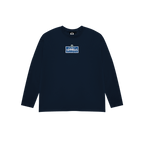CAMISETA WB MANGA LARGA AZUL MARINO